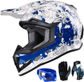  Helmet Bike Combo compatible with ATV, kart, motocicleta, moto acuática, UTV
