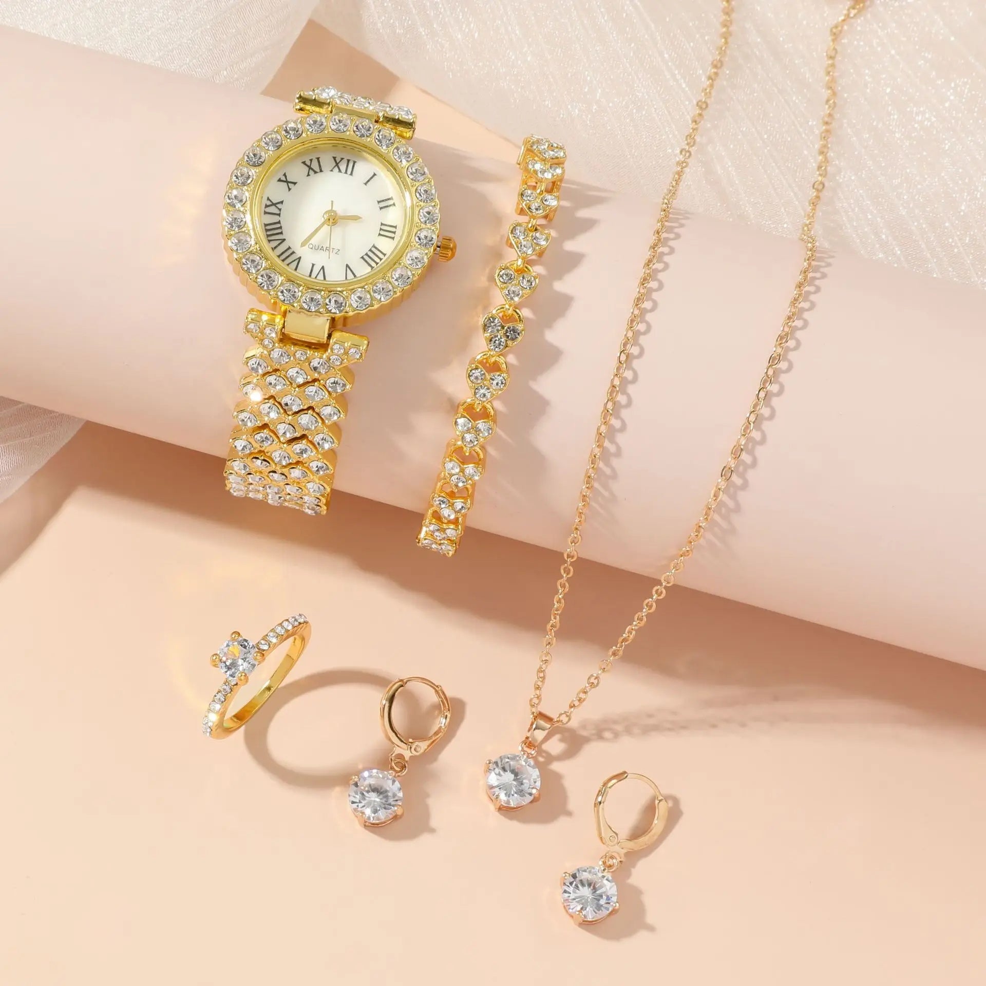 Diamond Women Watches Luxury Fashion Rhinestone Quartz Bracelet Wrist Watch for Women