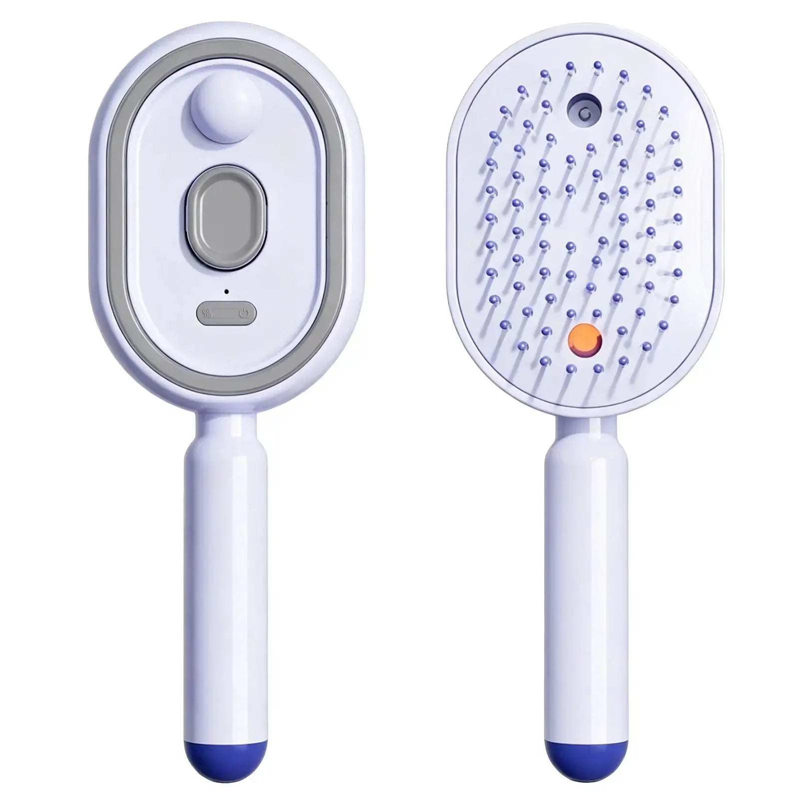 Electric Spray Air Cushion Massage Comb | Essential Oil Mist Hair Care Comb | Self-Cleaning Anti-Tangle | Anti-Static Volumizing Aromatherapy Comb,Random Color.