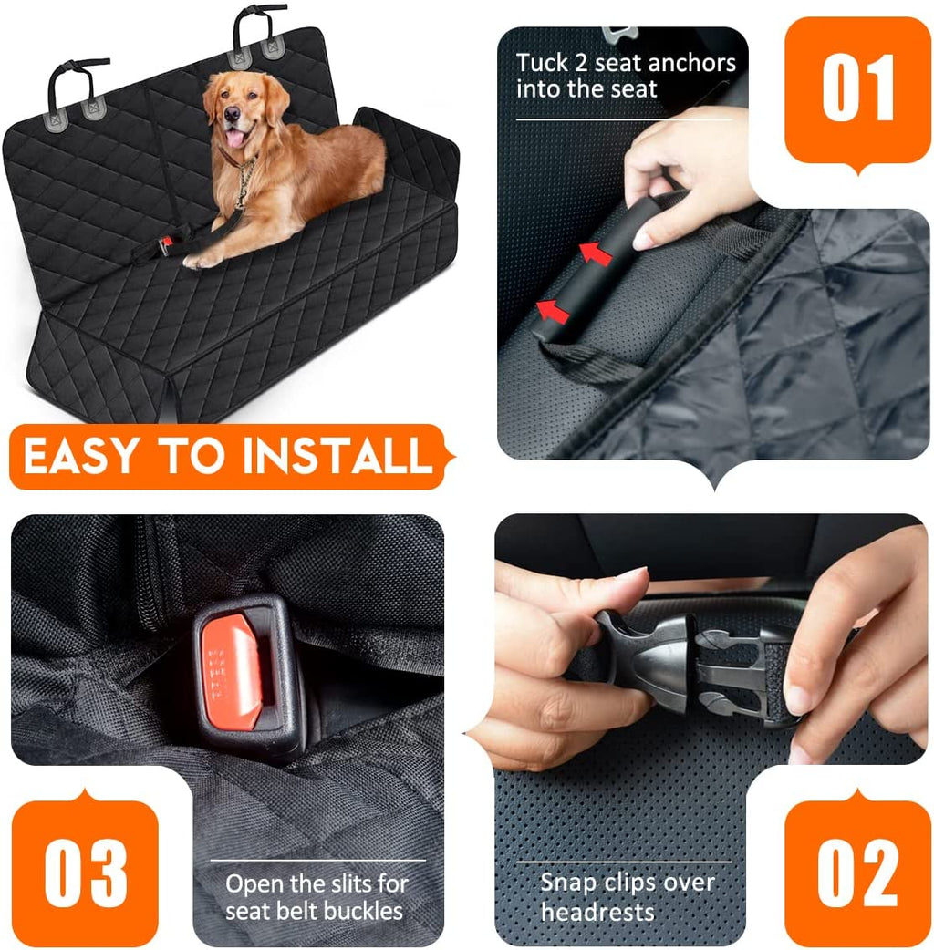 Pet Car Seat Protector Waterproof Protector Impermeable de mascota para coches