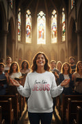 Hermosa Sudadera Cristiana Unisex Crewneck Sweatshirt | Gildan 18000